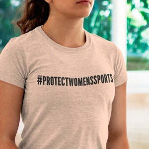 Protect Women's Sports Unisex T-Shirt - #protectwomenssports | Protect Women's Sports Shirt | Women's Sports Shirt | Female Athletes Tee