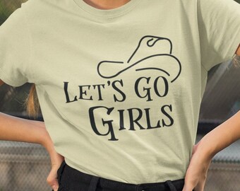 Let's Go Girls T-Shirt - 90s Country Shirt | Shania Twain Tee | Country Music Shirt | Retro Country Shirt | Cowgirl Shirt | Lets Go Girls