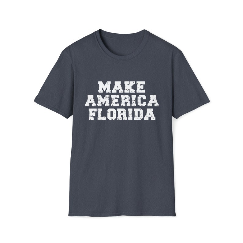 T-shirt unisex Make America Florida Camicia Florida / T-shirt politica / Camicia Ron DeSantis / Camicia Make America Florida / Camicia repubblicana immagine 6