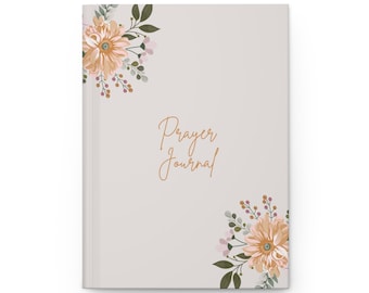 Christian Hardcover Prayer Journal - Christian Journal | Christian Notebook | Prayer Journal | Study Journal | Jesus Notebook | Prayer Notes