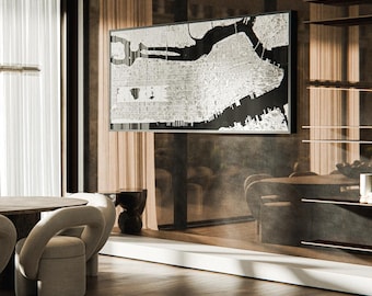 New York 3D Architectural Model | Luxury Skyline Sculpture | Custom Corporate Executive Gift | Japan Made