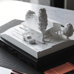 Modèle de ville 3D personnalisé | Cadeau d'entreprise personnalisé | Sculpture architecturale | Art mural ligne d'horizon | Carte du site | Cadeau unique | Paysage urbain