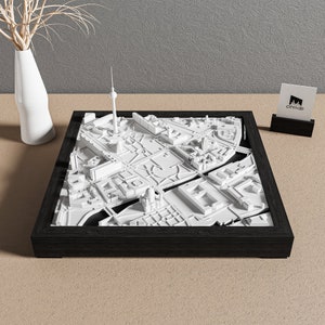 Berlin Unique Wall Art | Minimalist Skyline Decor | Handcrafted Architectural Model | Berlin 3D City Map | Modern Cityscape Gift
