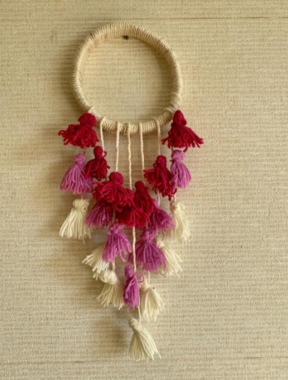 Woolen Wall Hanging Home Decor Handmade Wall Hanging Woolen Etsy