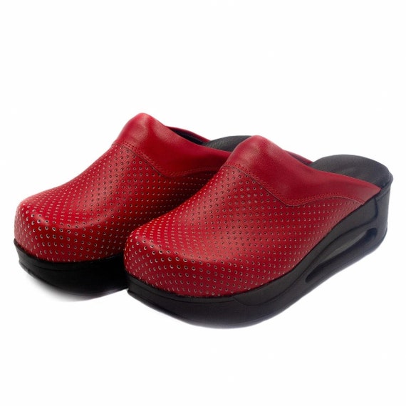 stylish nursing clogs
