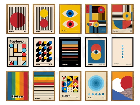 バウハウス Bauhaus アートポスター  A1版 Running Bauhaus – Official Bauhaus Japan