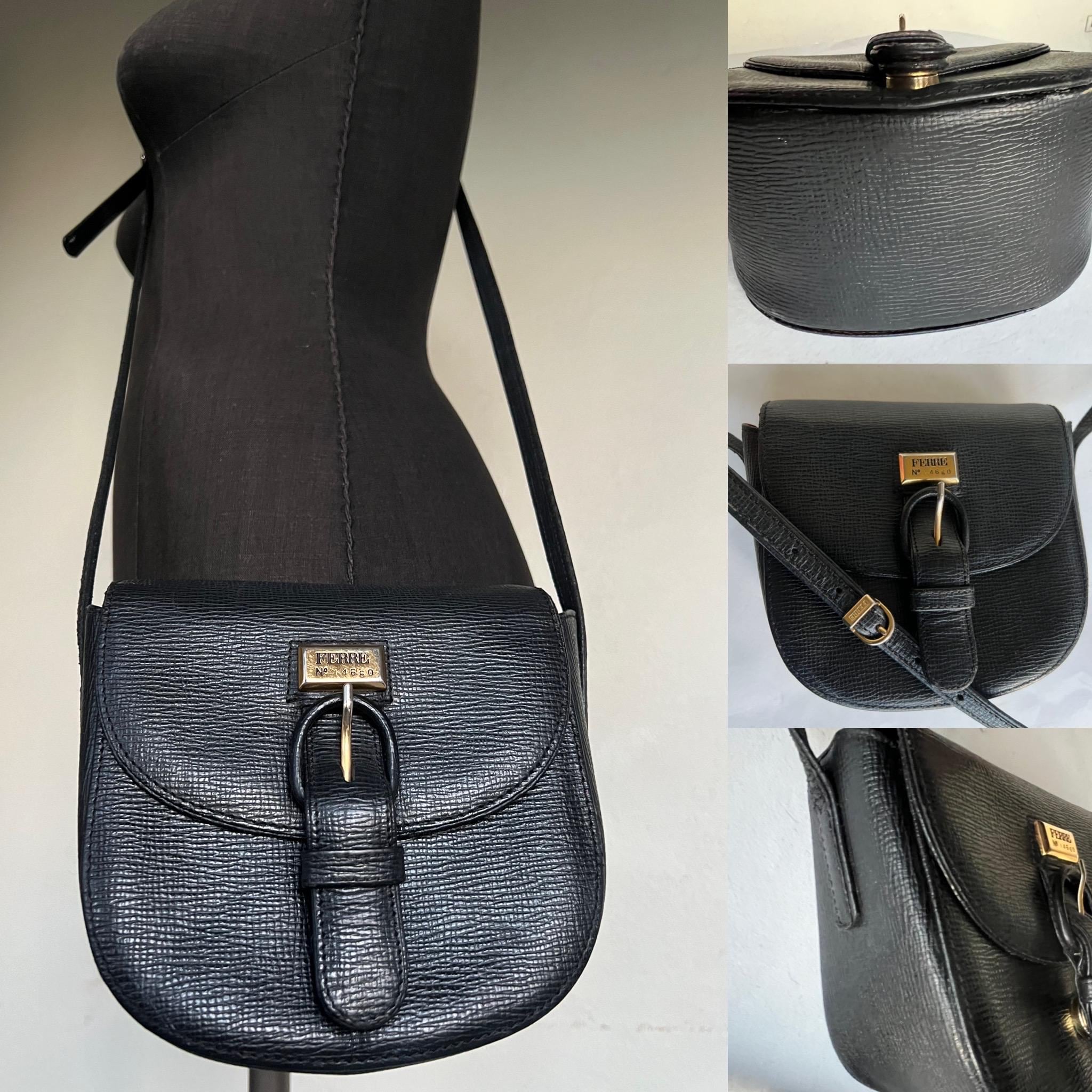 *FERRE* 　バッグ　 ＊ほぼ新品☆*。.:*:・':★ 森野帆布 ボディバッグ