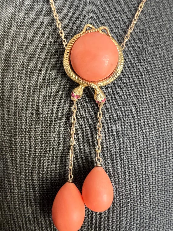 Antique Victorian Solid 12k Gold Mediterranean Ca… - image 2