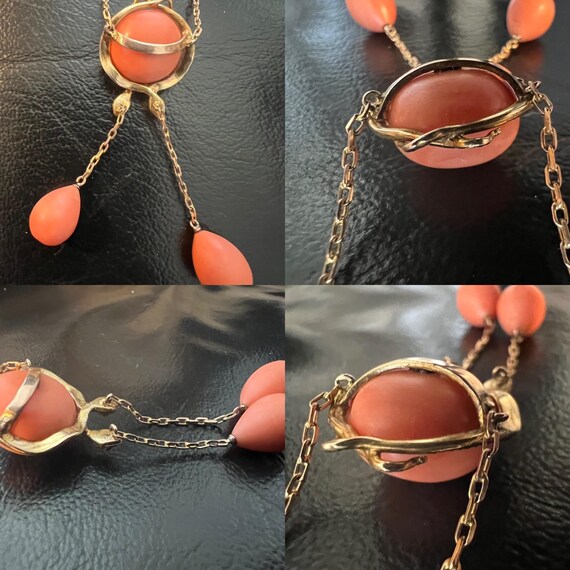 Antique Victorian Solid 12k Gold Mediterranean Ca… - image 6