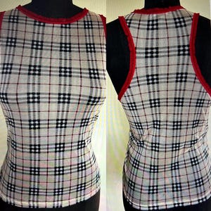 Burberry Tank Top - Etsy