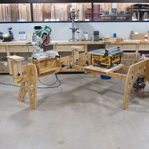 Tri-Horse Work Station Plans