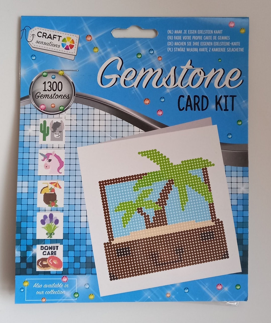 Diamond Painting Card Kit Round Drills Etsy UK