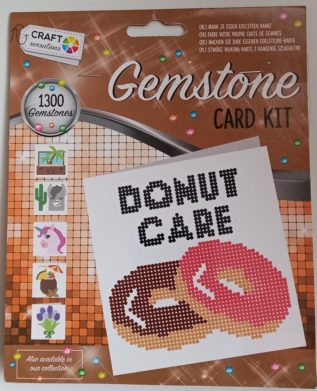 Diamond Painting Card Kit Round Drills Etsy