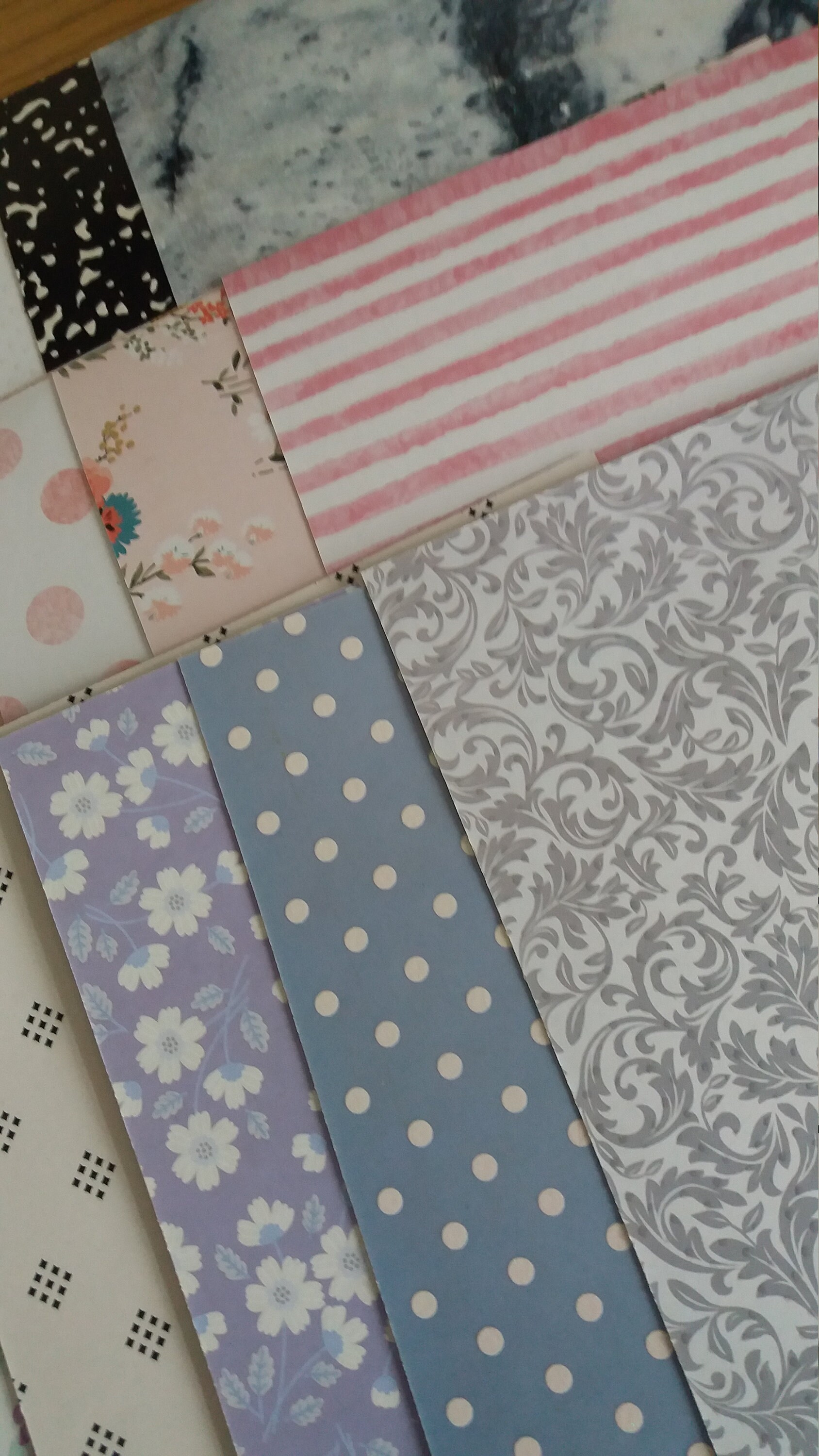 8 x 6 decorative cardstock/paper pack | Etsy