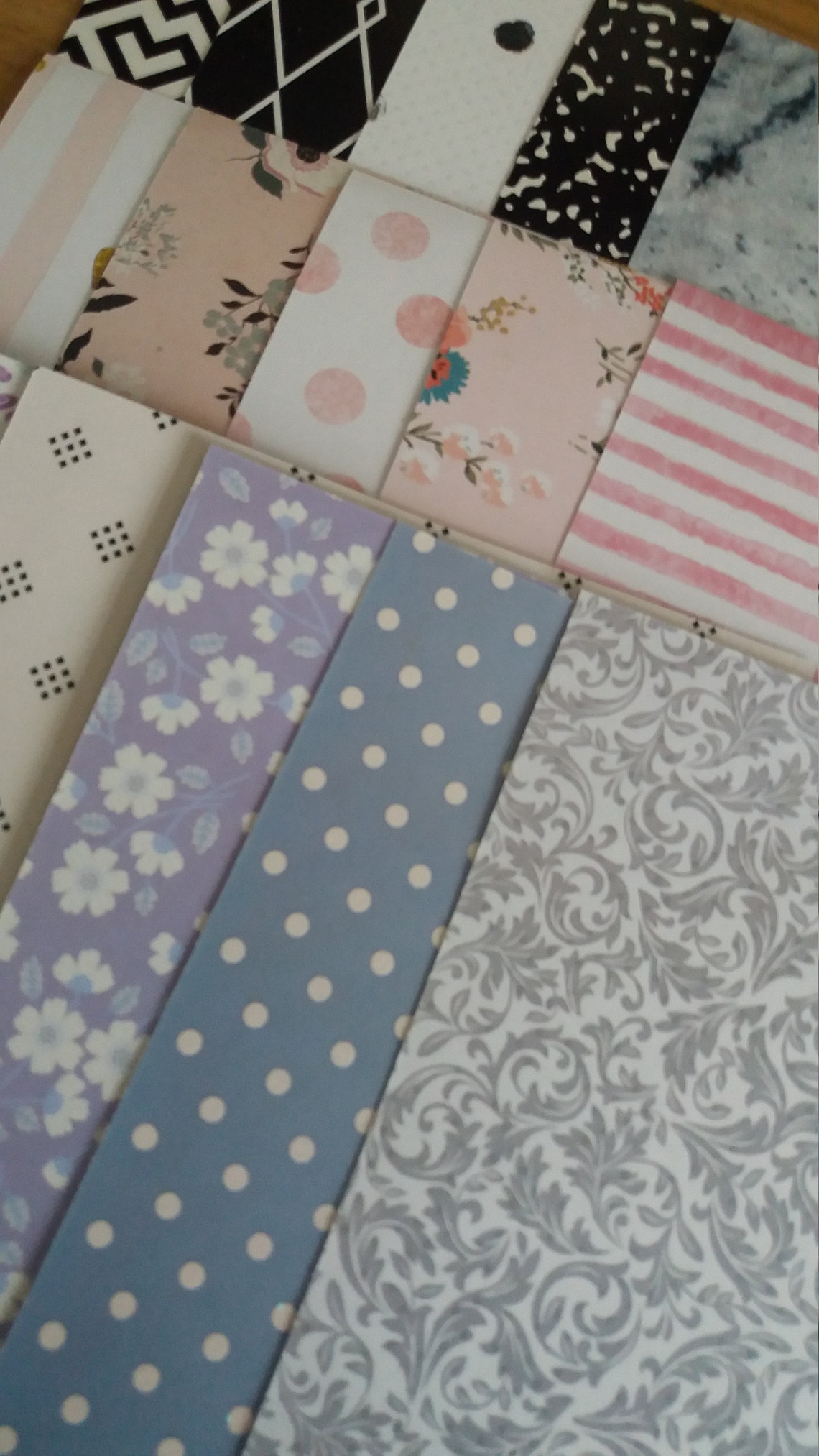 8 x 6 decorative cardstock/paper pack | Etsy
