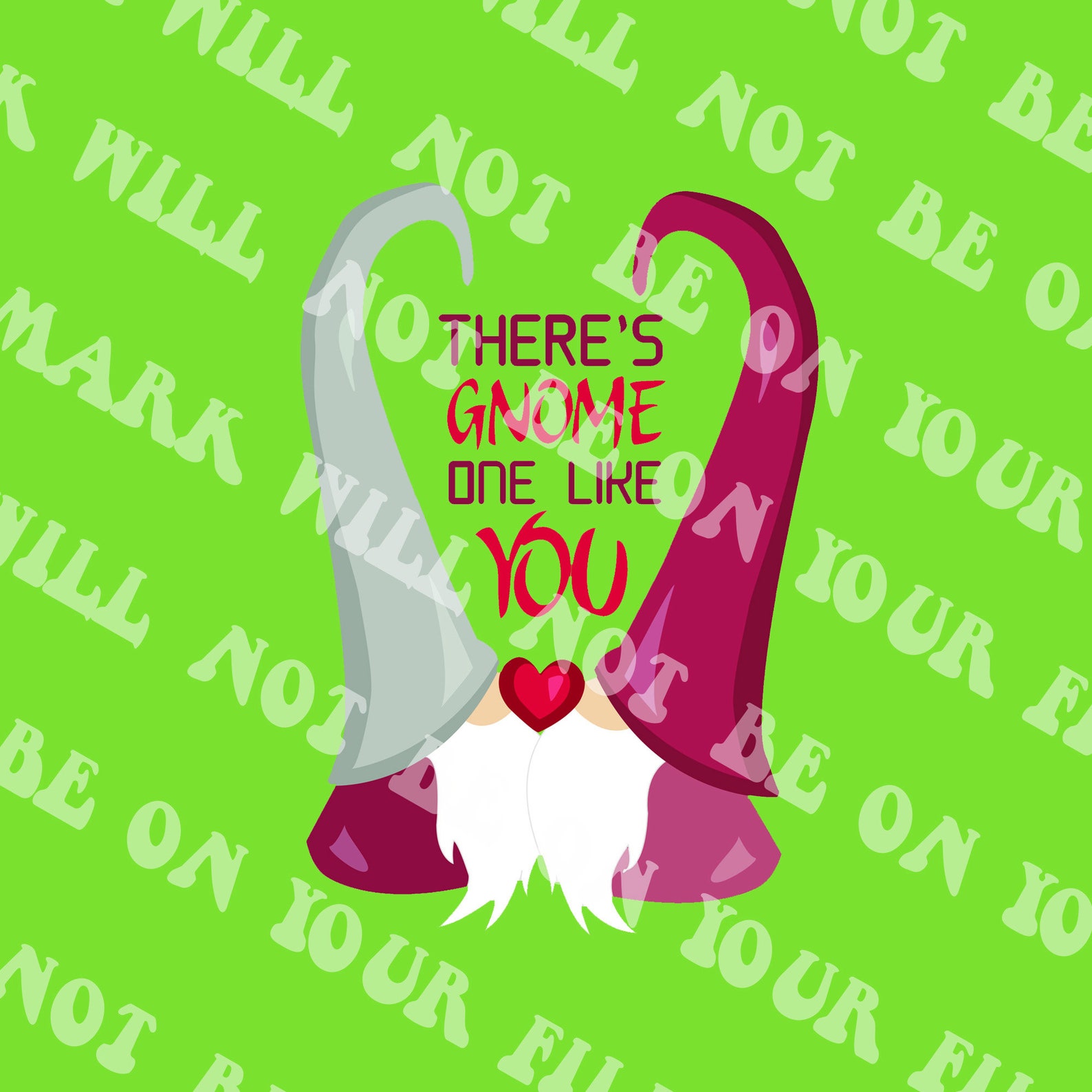 Download Valentine Gnome Digital PNG SVG No background file to ...