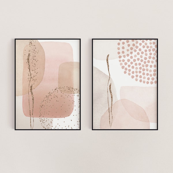Blush Wall Art - Etsy