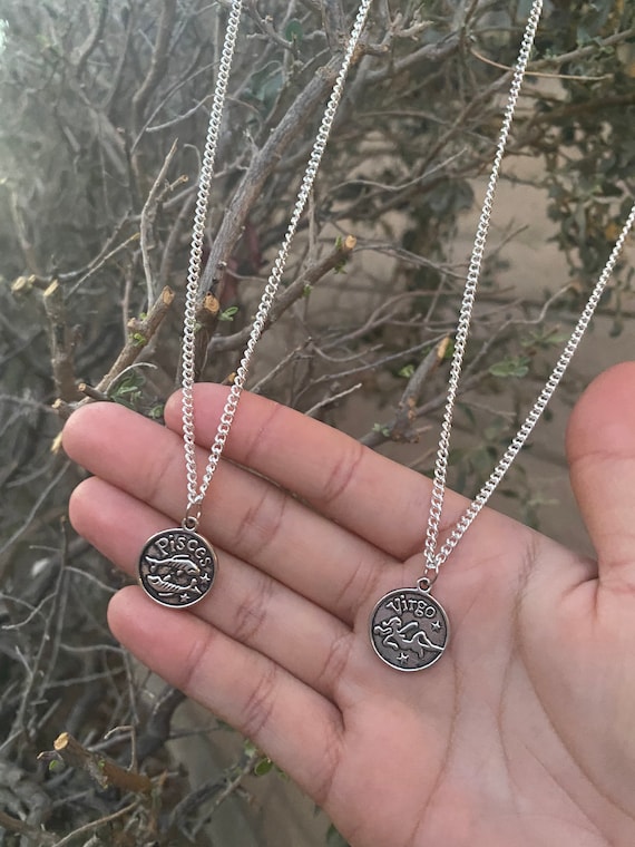 Zodiac Sign Necklace Horoscope Necklace 