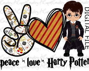 Download Peace Love Potter Etsy