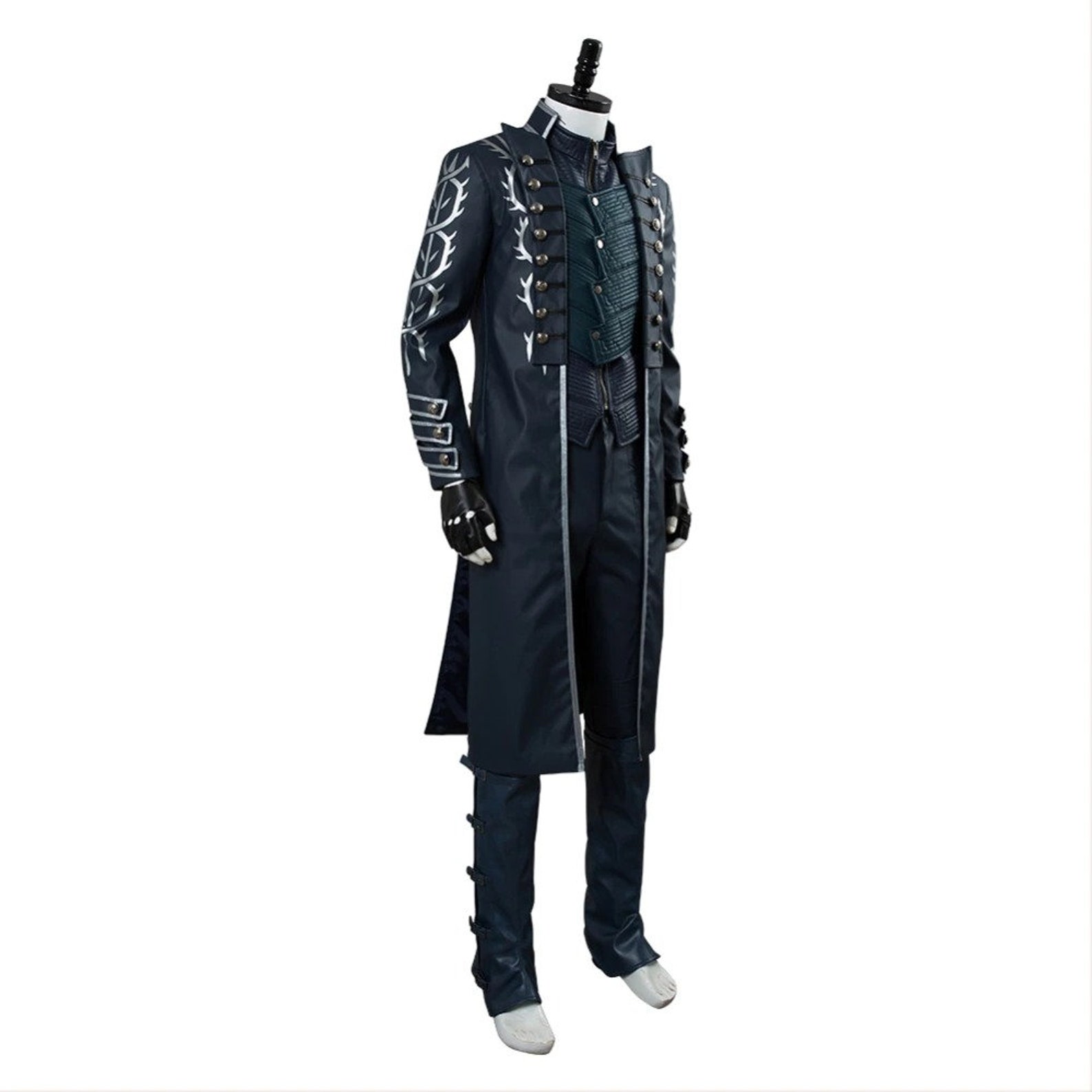 DMC 5 Vergil Cosplay Costume Outfit Vergil Costume Trenchcoat | Etsy