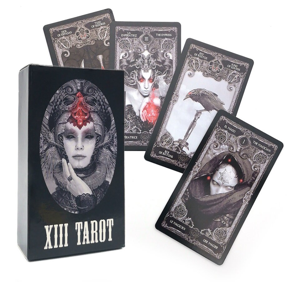 Vampire Tarot XIII dark Tarot Deck oracle cards Based Deck Etsy