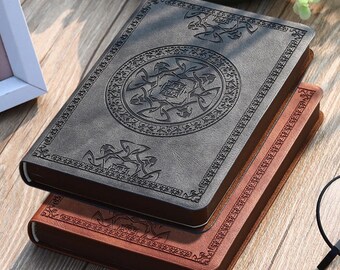 Faux Leather Pocket Diary "Mystic" Vintage Travel Journal Notebook Small 10.5cm*14.5cm