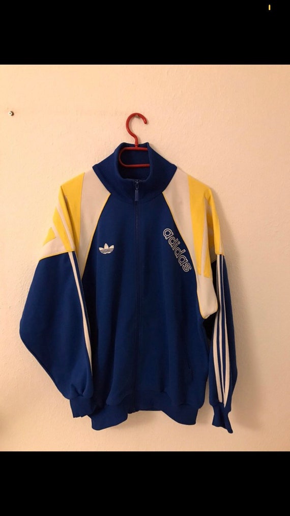 ヴィンテージアディダストラックスーツジャケット、サイズM、レトロ
