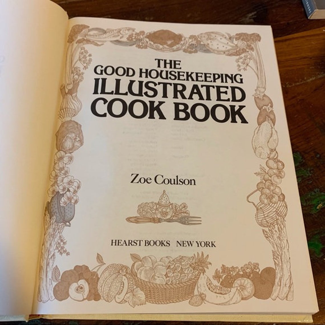 The Good housekeeping Illustrated Cook Book Etsy