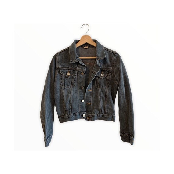 Nine Planet Black Jean Jacket
