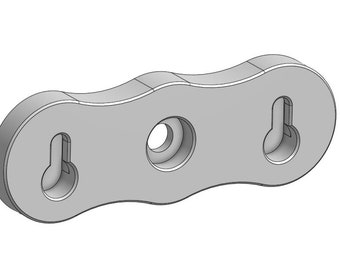 3D Print Files - Logitech Z906 Wall Mount Bracket STL