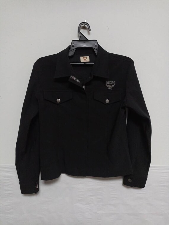 Vintage MCM Legere Black Jacket 