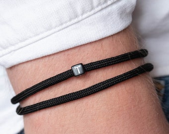 Armband personalisiert, personalisiertes Armband, Armband mit Initialen, Armband für Männer, Armband Herren, Surferarmband, Magnetverschluss