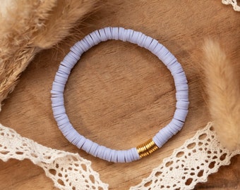 Armband | Perlenarmband | Katsuki Armband Pastell-Lila | Sommerarmaband | Armband Sommer