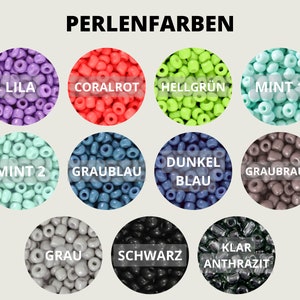 Armband personalisiert, Personalisiertes Armband, Armband mit Namen, Armband mit Buchstaben, Perlenarmband, Namensarmband Bild 3