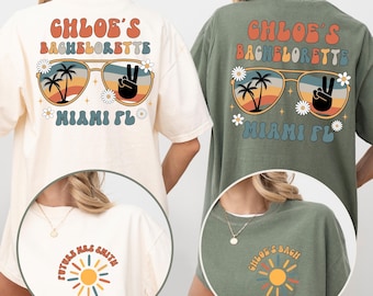Beach Bachelorette Party Shirt, Custom Bachelorette Shirts, Coastal Beach Bach Party Tshirt, Coastal Bachelorette Shirt, Bridal Party Shirts