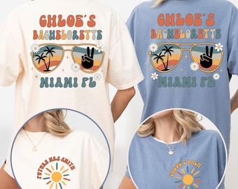 Beach Bachelorette Party Shirt, Custom Bachelorette Shirts, Coastal Beach Bach Party Tshirt, Coastal Bachelorette Shirt, Bridal Party Shirts