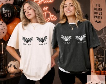 Custom Halloween Bachelorette Party Shirts, Spooky Bride Shirt, Spooky Bachelorette Shirt, Witchy Bachelorette Shirt, Comfort Colors Bach