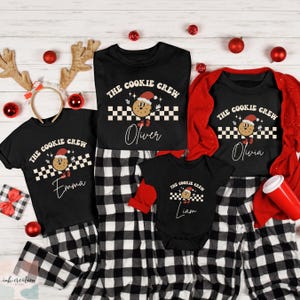 Christmas Cookie Crew Shirt, Christmas Baking Crew Shirt, Christmas Cookies Shirt, Gingerbread Shirt, Christmas Name Shirt, Funny Family Tee