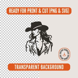Western Cowgirl Bachelorette SVG for Print & Cut, Vintage Country Saying Saddle Up Cowgirl Tshirt PNG, Western Gothic Cowgirl Wall Art Retro image 2