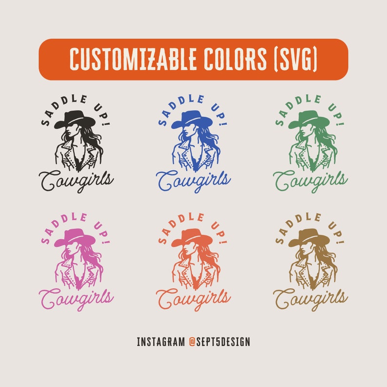 Western Cowgirl Bachelorette SVG for Print & Cut, Vintage Country Saying Saddle Up Cowgirl Tshirt PNG, Western Gothic Cowgirl Wall Art Retro image 9