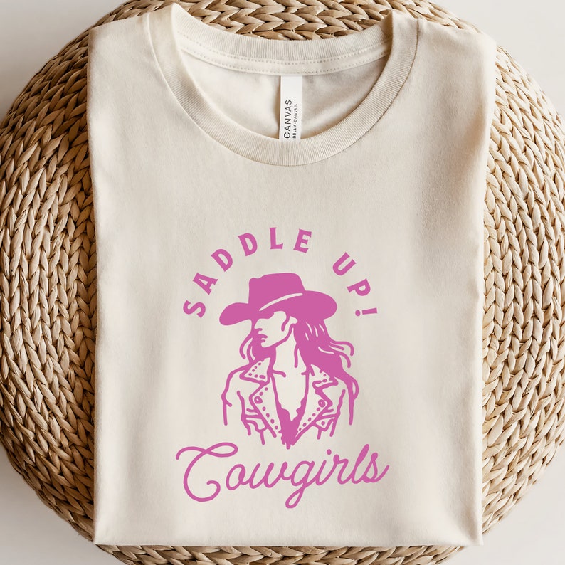 Western Cowgirl Bachelorette SVG for Print & Cut, Vintage Country Saying Saddle Up Cowgirl Tshirt PNG, Western Gothic Cowgirl Wall Art Retro image 5
