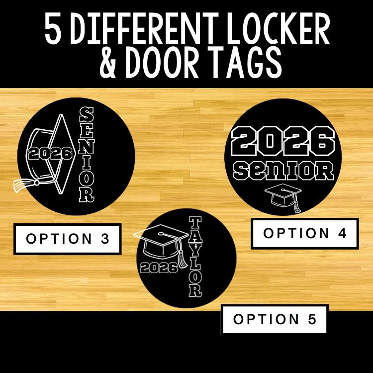 Editable Graduation Locker Printable Cutout Sign Locker Decoration Door ...