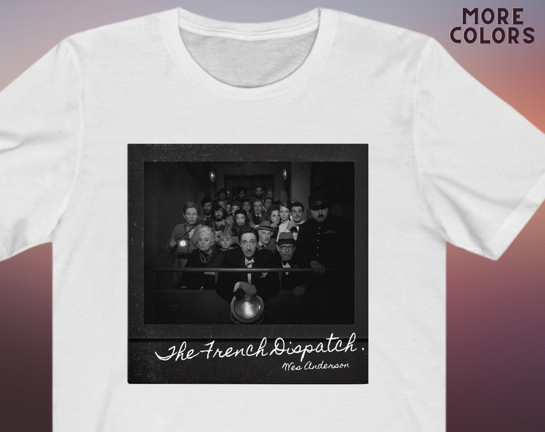 The French Dispatch shirt Wes Anderson shirt Classic movie Etsy