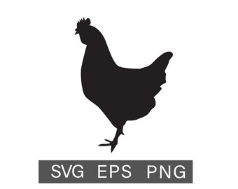 Download Chicken Outline Etsy