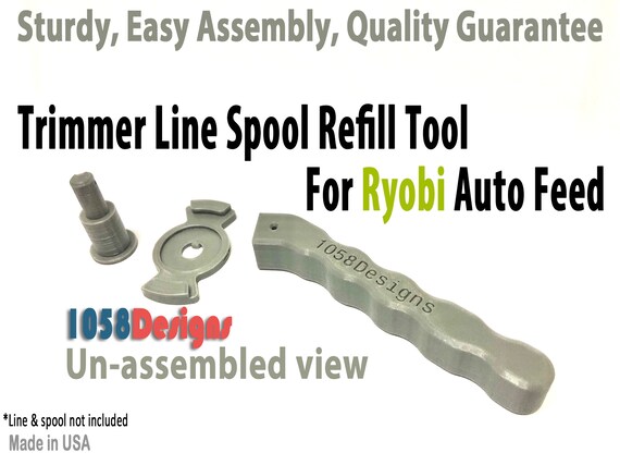 Refill Reel Tool RYOBI Trimmer Line for String Auto Feed Line
