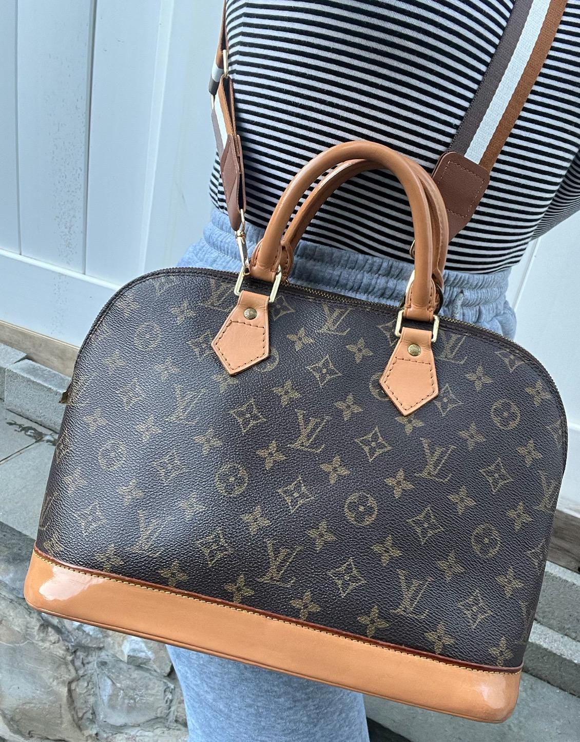 Vintage Alma Bag Vuitton - Etsy Vintage Alma Bag Vuitton - Etsy