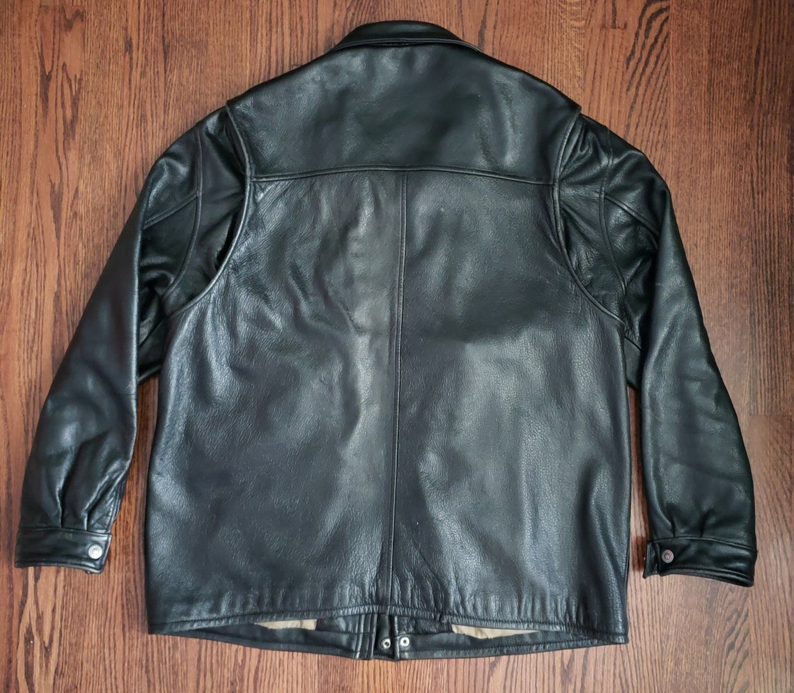 Vintage 80's Wilson Leather Jacket | Etsy