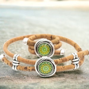 Handmade and Versatile Adjustable Bracelet and Ring Set