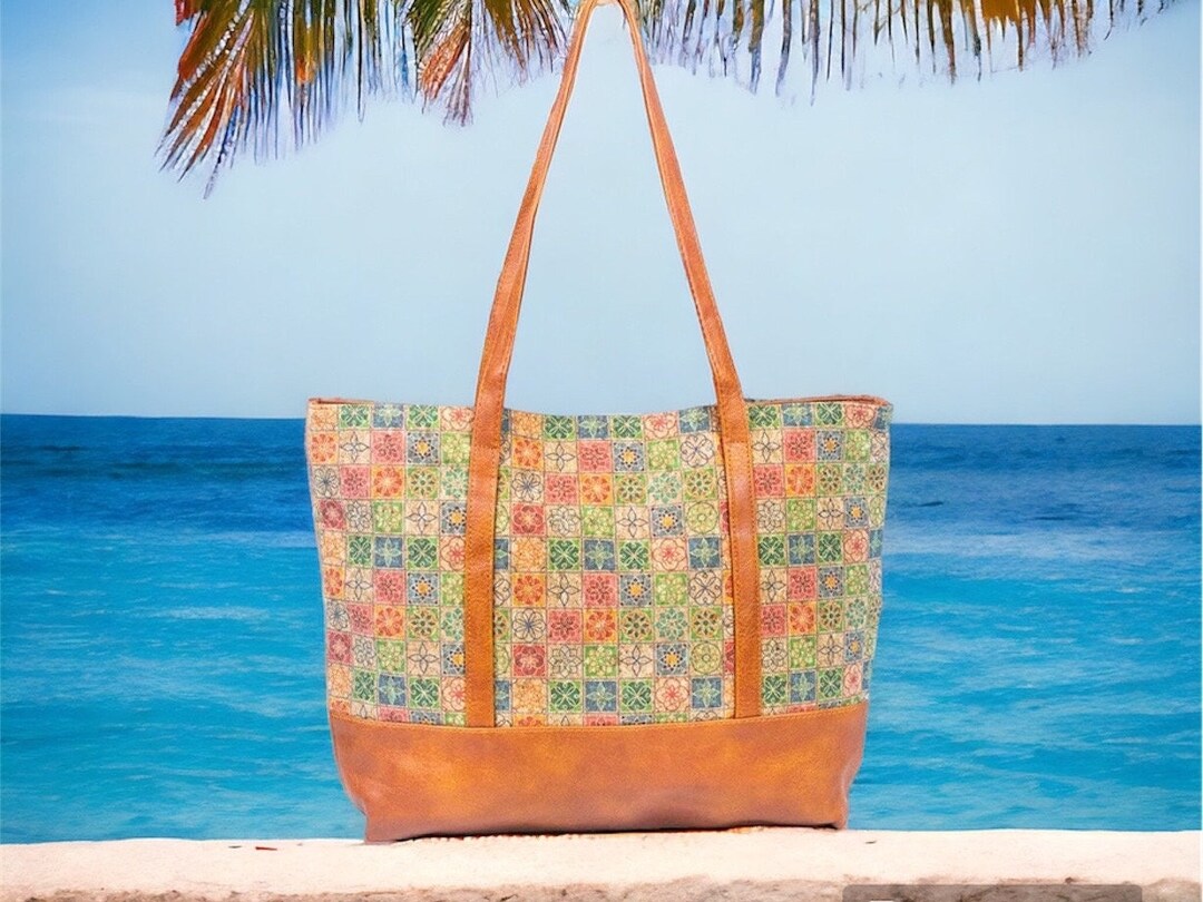 Eco-friendly Chic Tote Bag, Beach Bag Tote, Floridian Style - Etsy