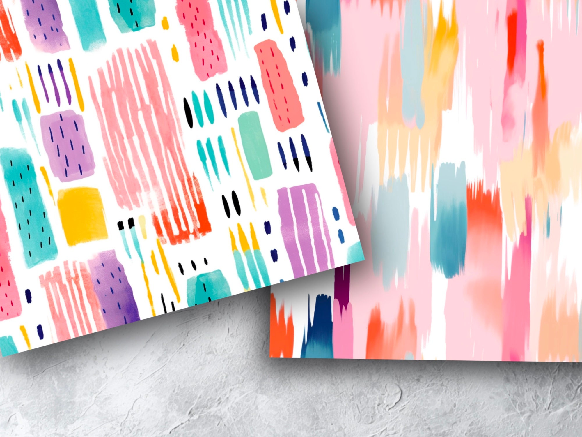 Abstract Digital Paper, Modern Digital Paper, Abstract Seamless ...